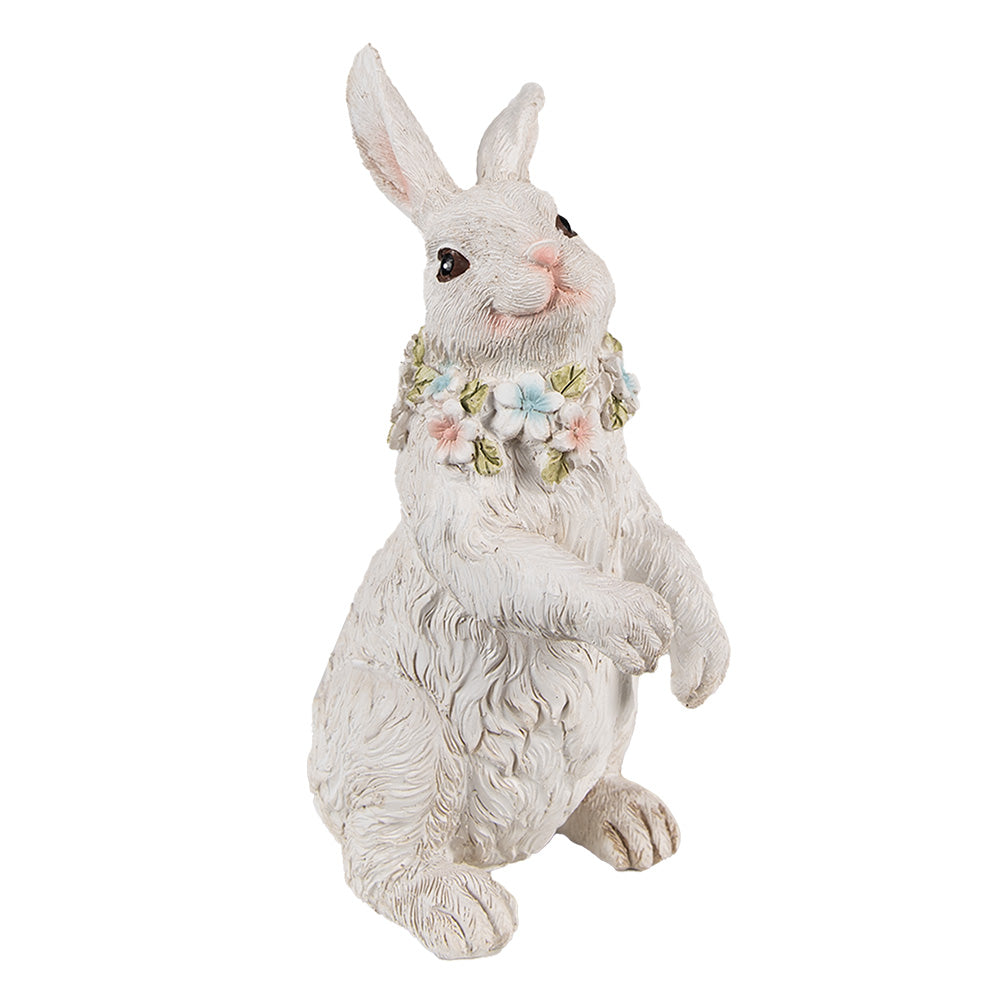 Beeld Konijn Wit 20cm - Clayre & Eef