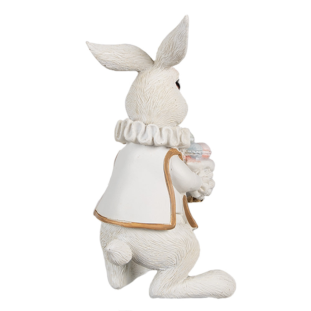 Konijn Wit Macarons 30cm - Clayre & Eef
