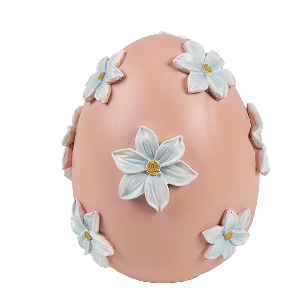 Paasei,Bloemen, Pasen, Clayre&Eef