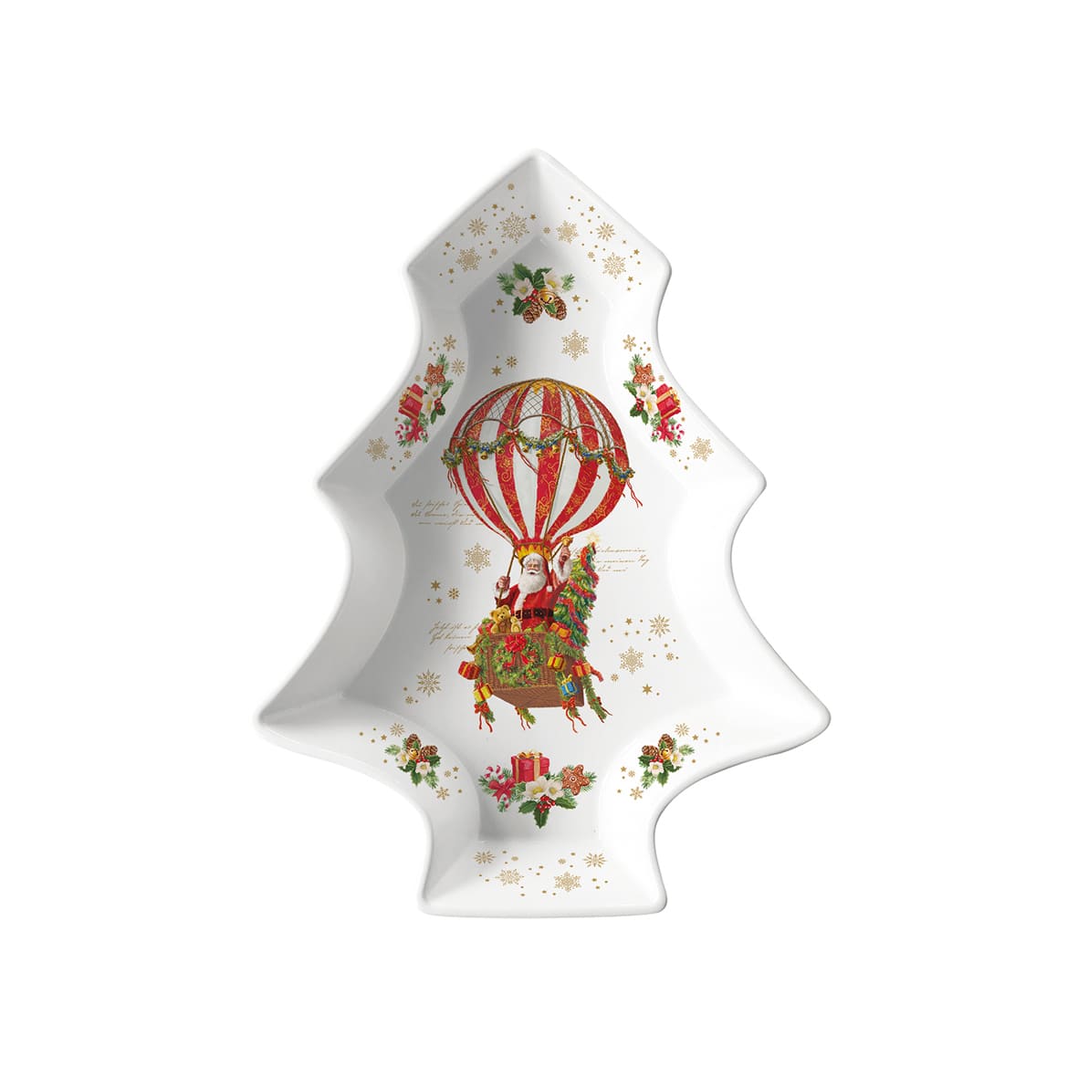 Serveerschaal Luchtballon 28,5×21,5cm | Christmas Memories