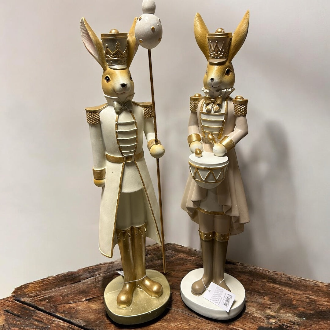 Decoratie konijn beige 48cm - Clayre & Eef