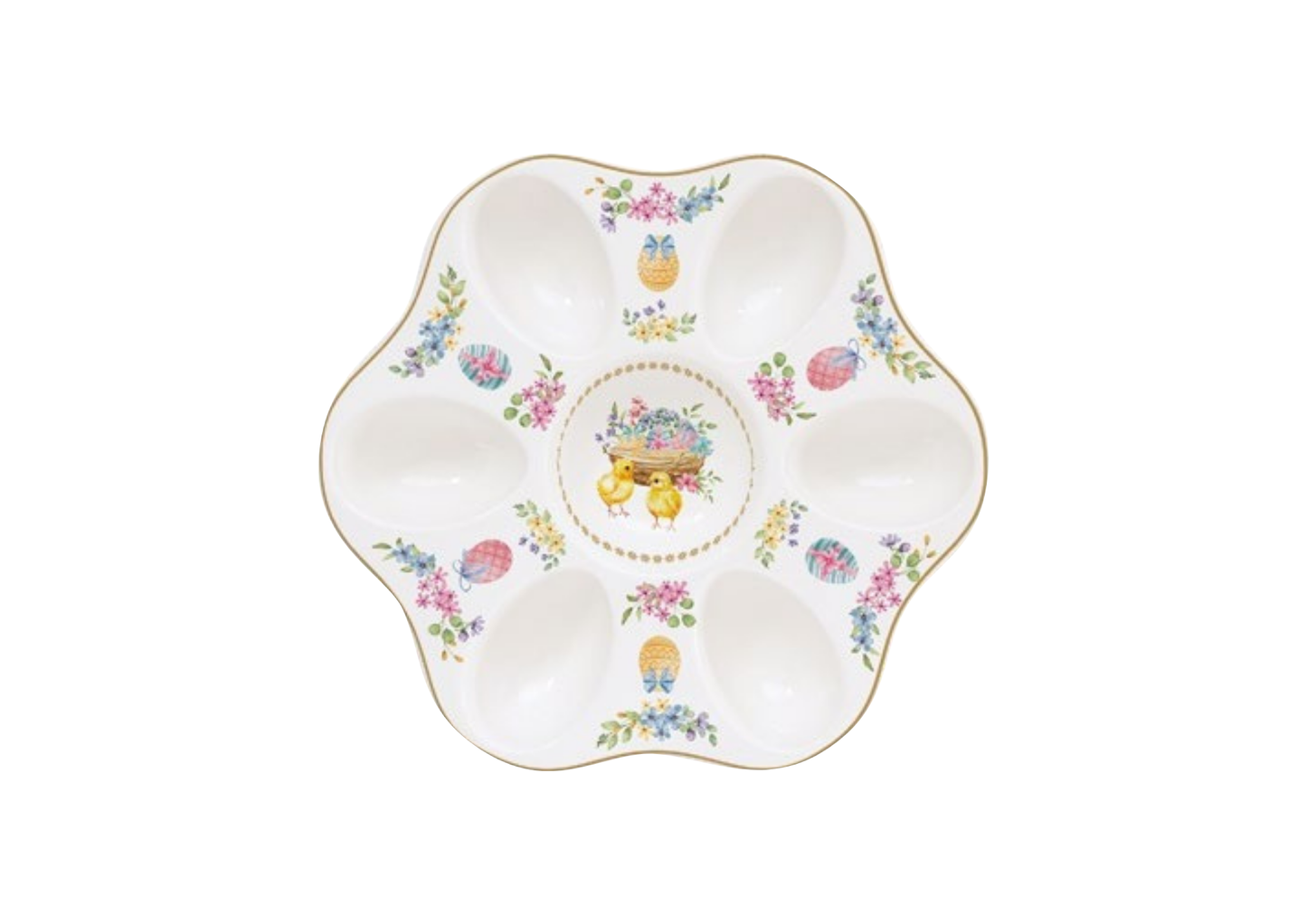 Eieren Serveerschaal 21cm - Spring Bloom