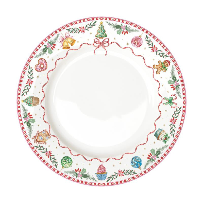 Dinerbord Ø 27cm - Sweet Christmas