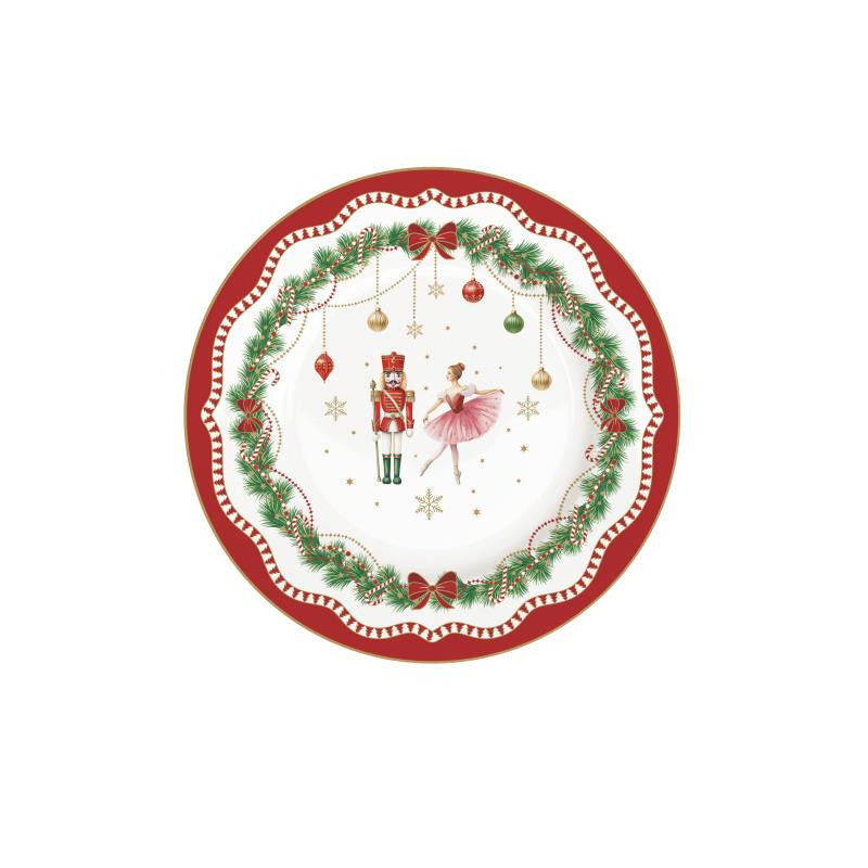 Ontbijtbord Ø19 cm - Magie de Noël