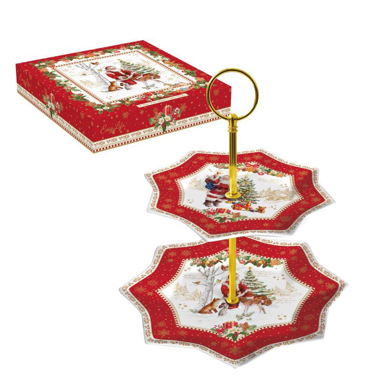 Kerst, Servies, Easylife, Christmas memories, Etagere,