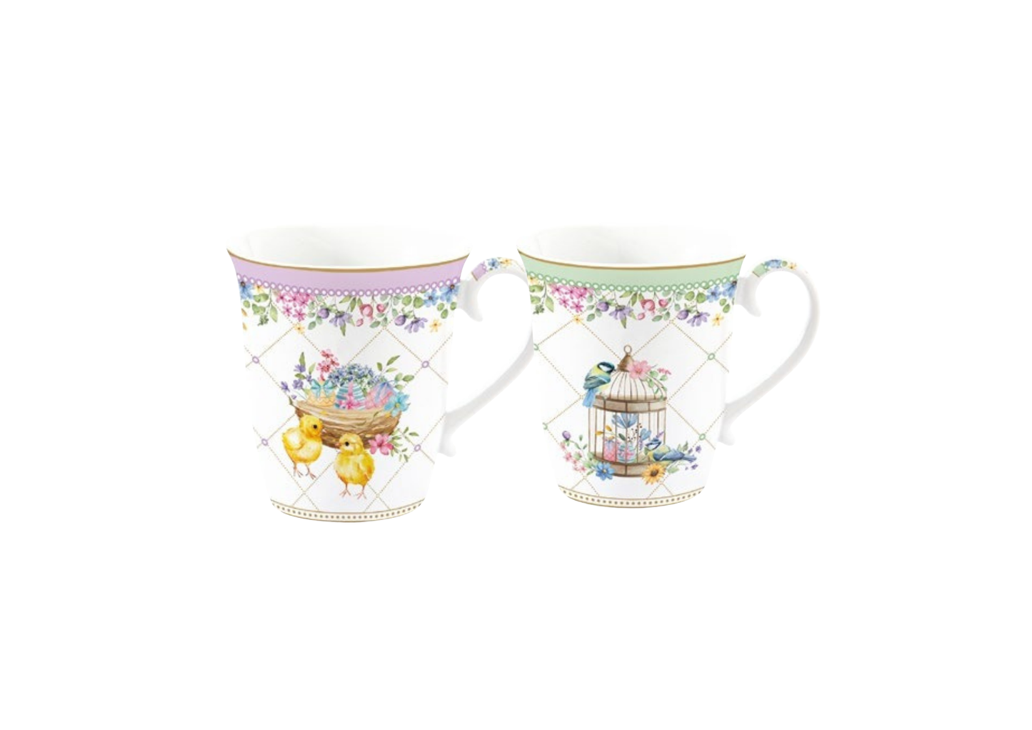 Mokken 275ml set 2 - Spring Bloom