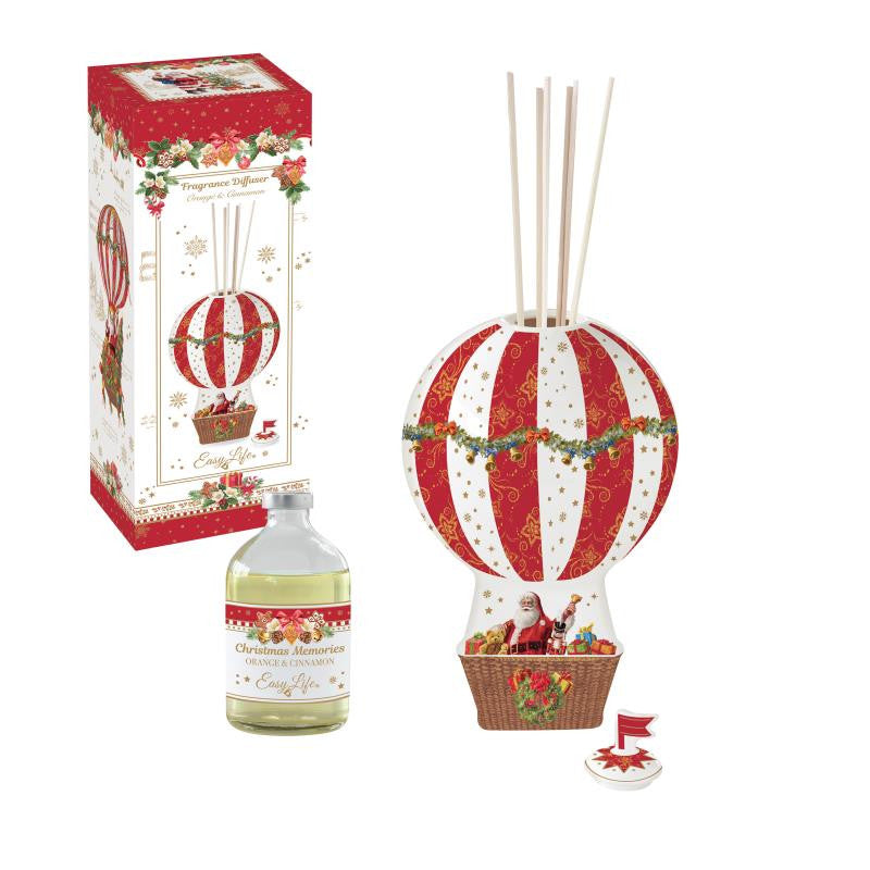 Kerst, Servies, Easylife, Christmas Memories, Geurstokjes,kerstman,huisparfum