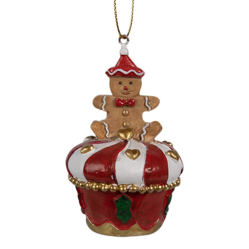 Gingerbread, kersthanger, Clayre&Eef, kerstdecoratie