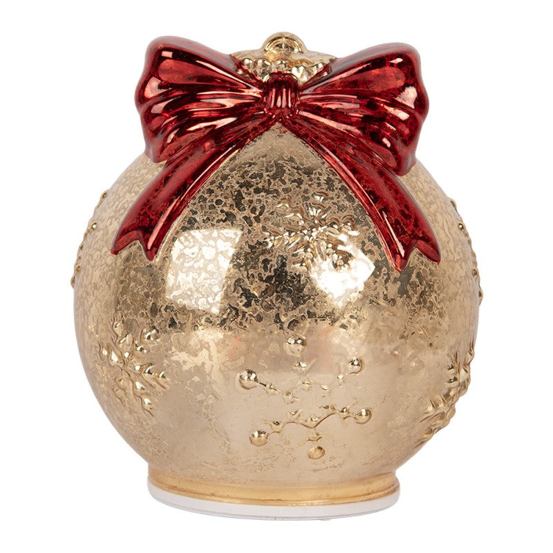 Decoratie kerstbal led - Clayre & Eef