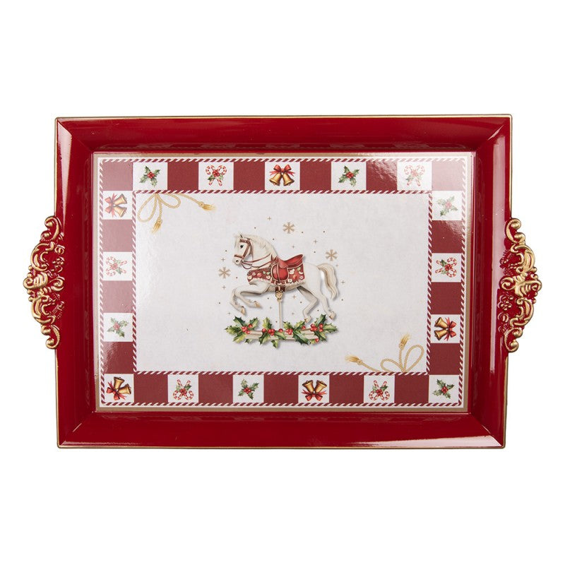 Dienblad hobbelpaard 41cm - Clayre & Eef