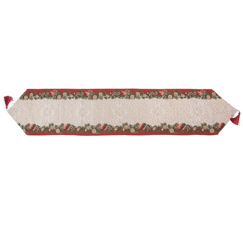 Tafelloper beige - Clayre & Eef