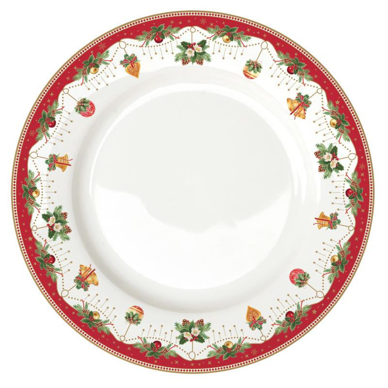 Dinerbord Ø 26,5 cm - Nostalgic Christmas