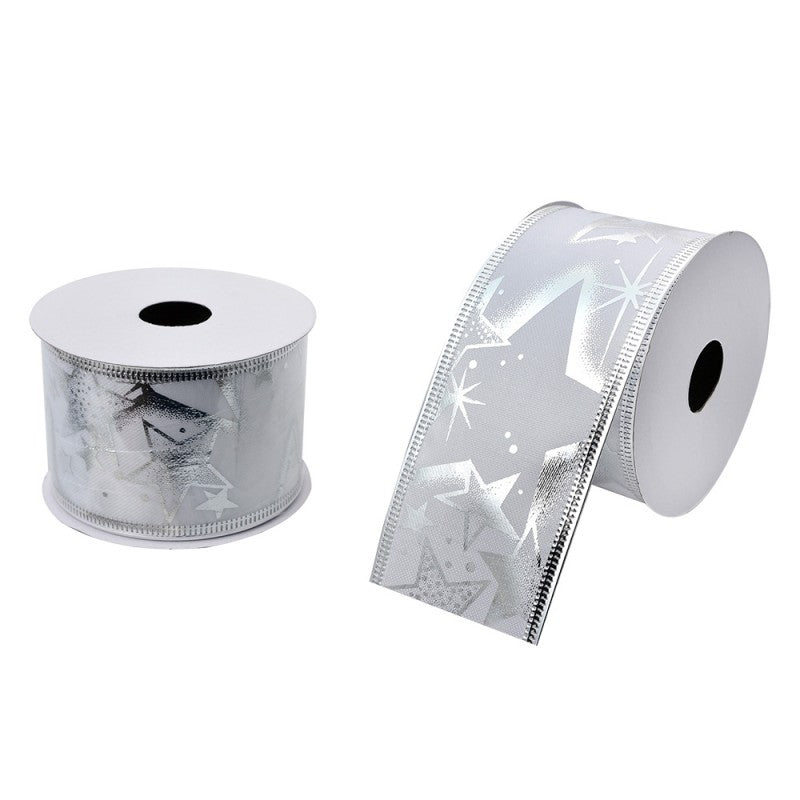 Kerstlint, Zilver, Clayre&Eef