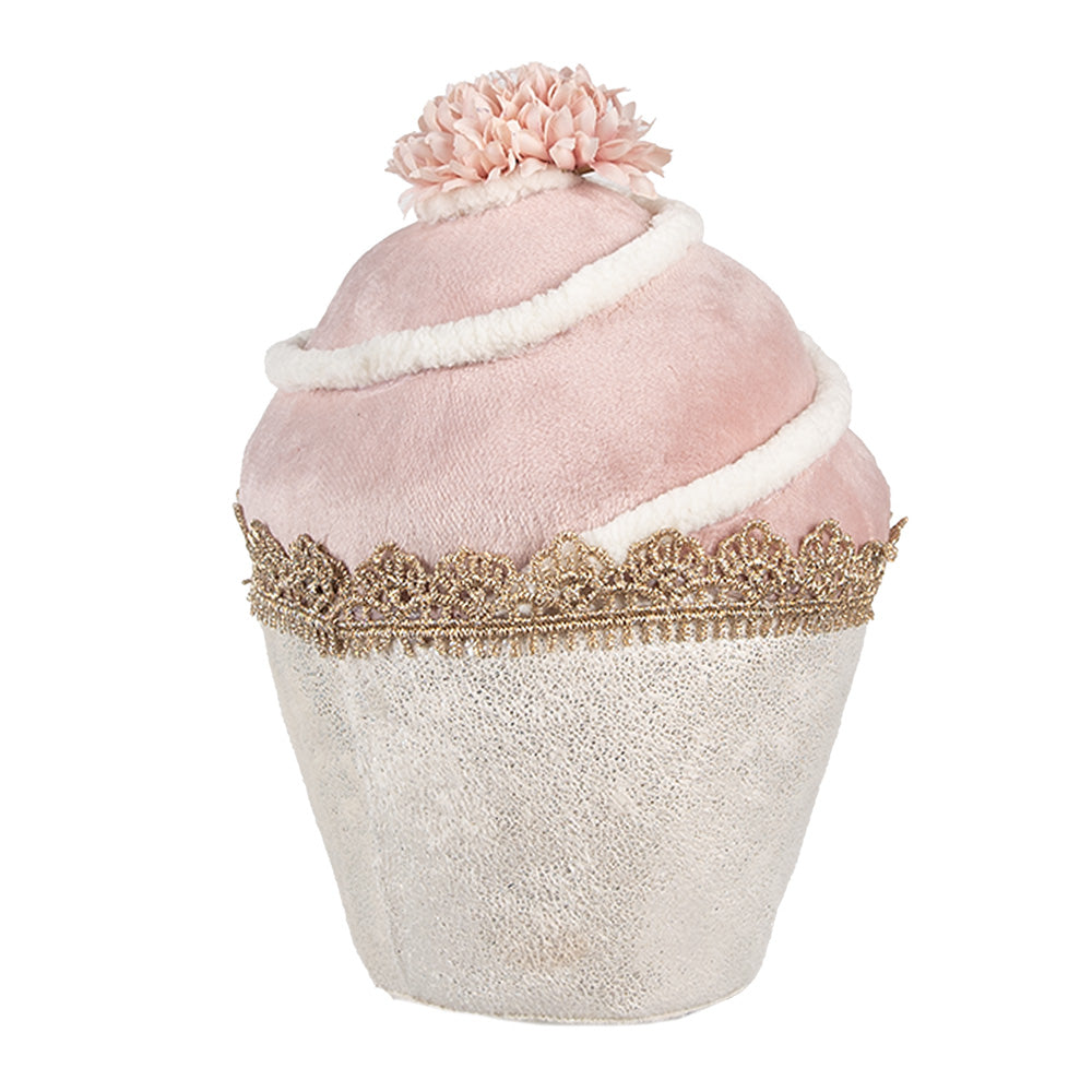 Decoratie, Pasen, Cupcake, Roze, Clayre&Eef