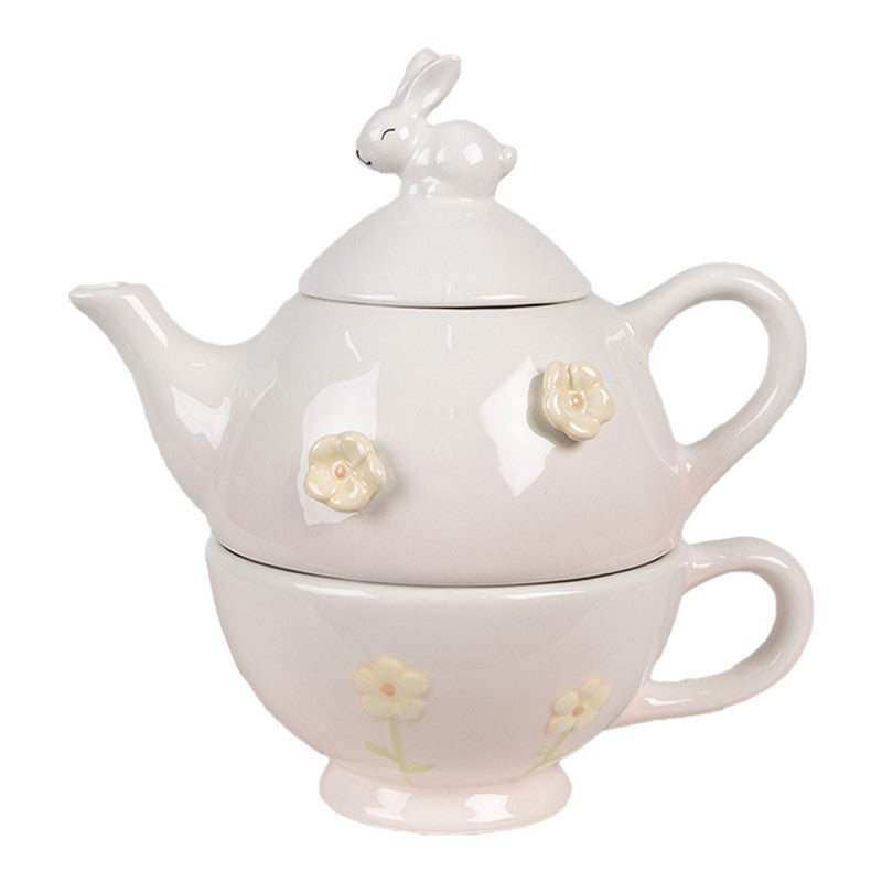 Bloemen, Thee , Konijn, Clayre&Eef