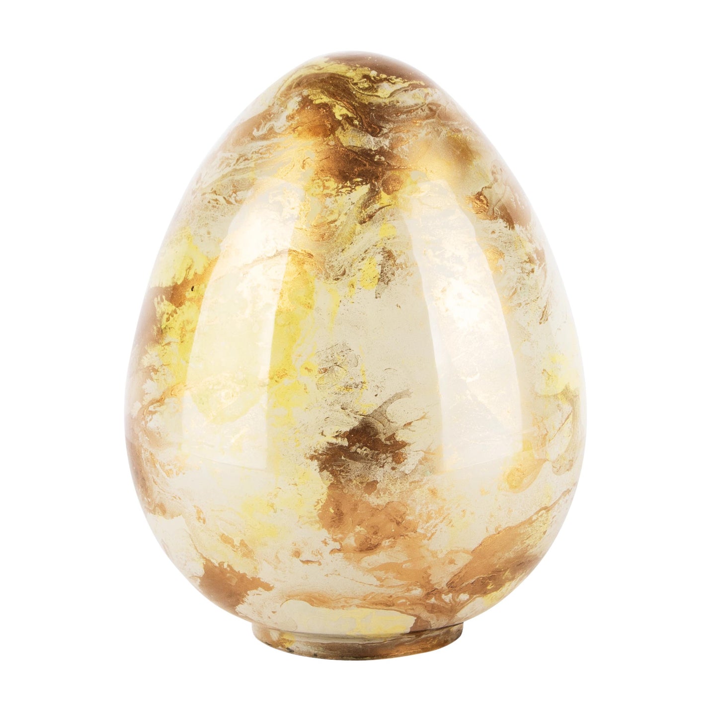Deco Ei Goud Glas 15 cm - Dekoratief