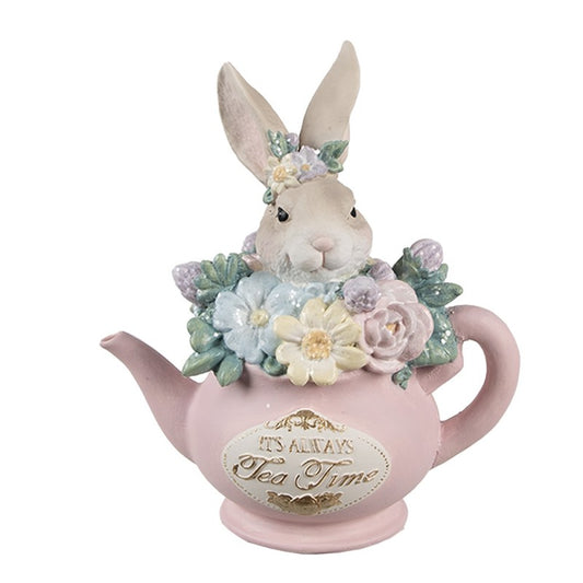 Decoratie theepot konijntje - Clayre & Eef