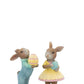 Set Beeldjes Konijnenkinderen