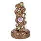 Decoratie chocolade ei krans 19cm - Clayre & Eef