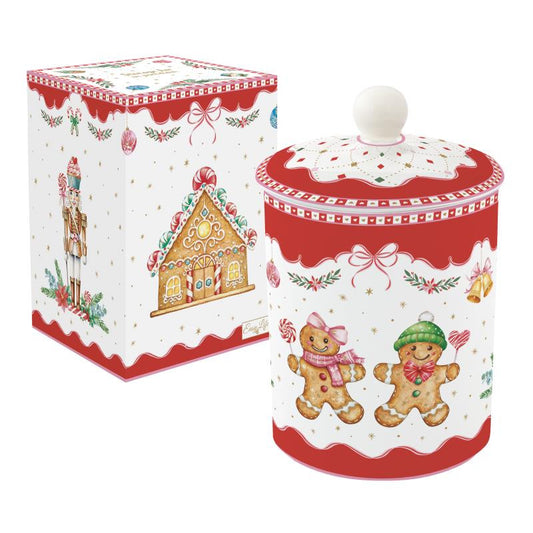 Voorraadpot Ø11,5x18cm - Sweet Christmas