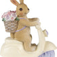 decoratie Konijn scooter - Clayre & Eef