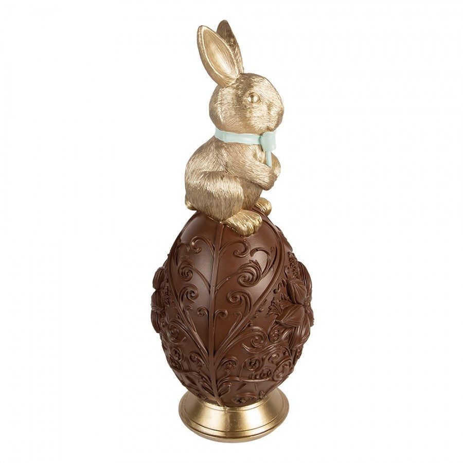 Decoratie konijn op choco ei 62cm - Clayre & Eef