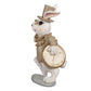 Konijn Beige Klok 14cm - Clayre & Eef
