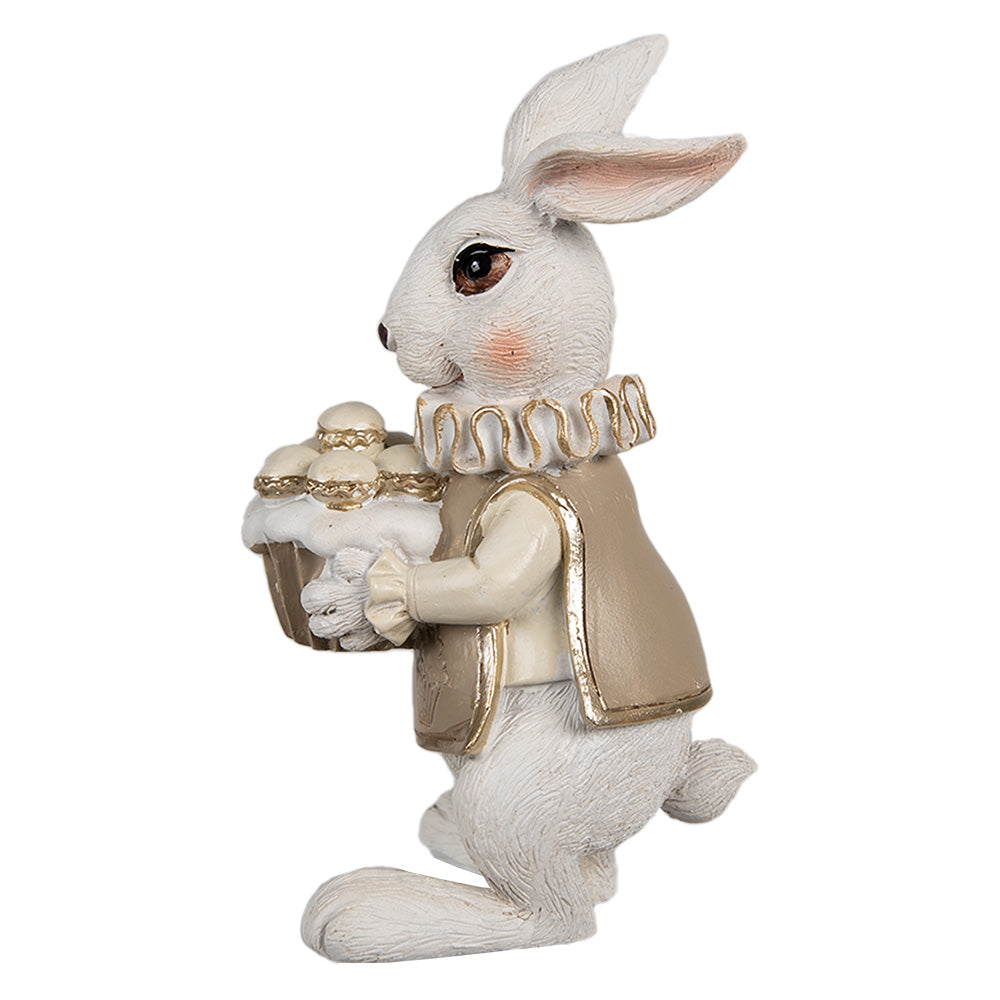 Konijn Beige Macarons  14cm- Clayre & Eef
