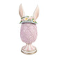 Decoratief ei paars met hoed 30cm - Clayre & Eef