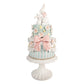Decoratie taart blauw 2 konijntjes 45cm - Clayre & Eef