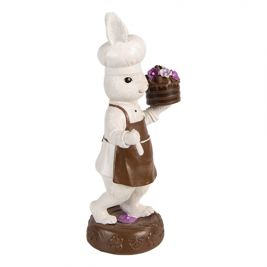 Decoratie konijn kok 32cm - Clayre & Eef