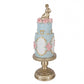 Decoratie taart konijn blauw 37cm - Clayre & Eef
