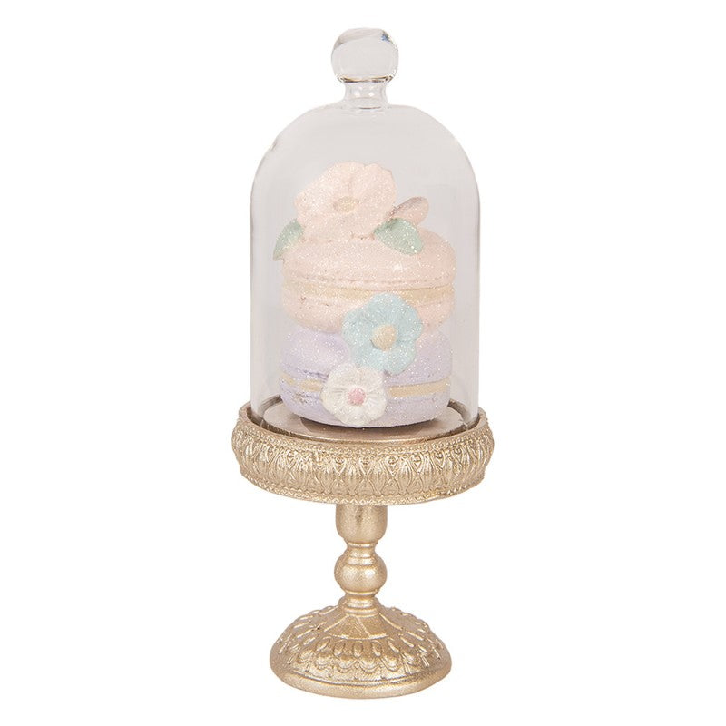 Decoratie stolp macarons 17cm - Clayre & Eef