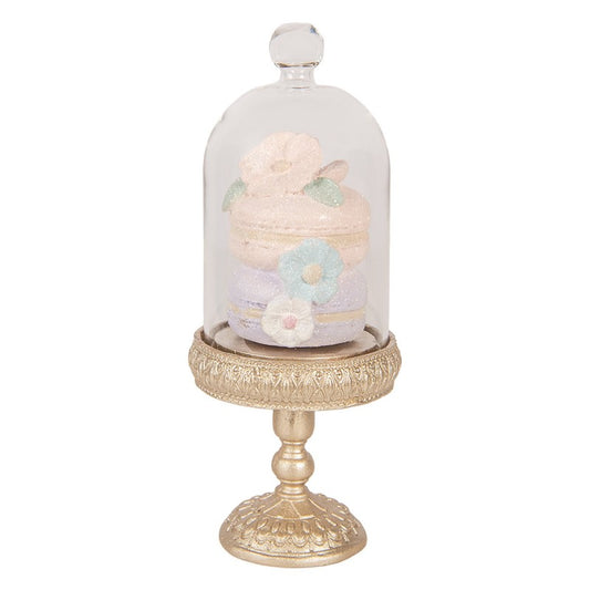Decoratie stolp macarons 17cm - Clayre & Eef