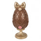 Decoratie ei chocolade konijn 26cm - Clayre & Eef