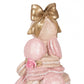 Decoratie taart roze macarons 29cm - Clayre & Eef
