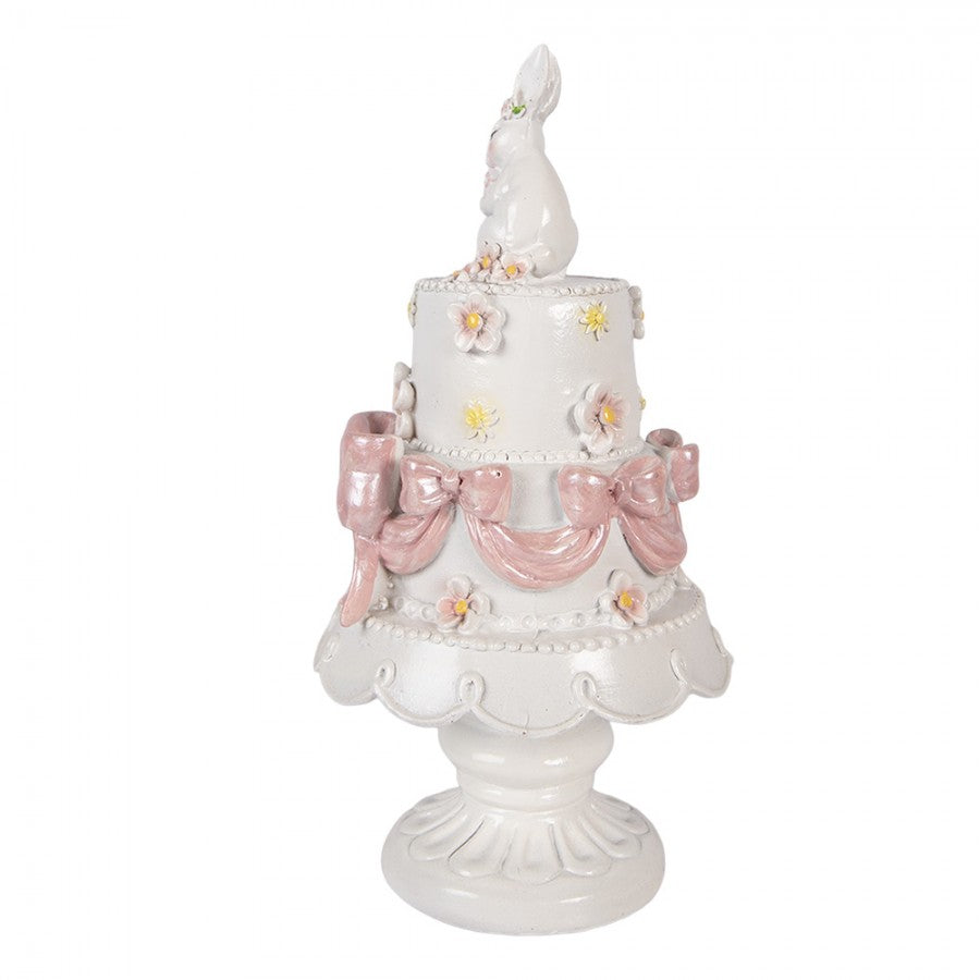 Decoratie taart met konijntjes 29cm - Clayre & Eef