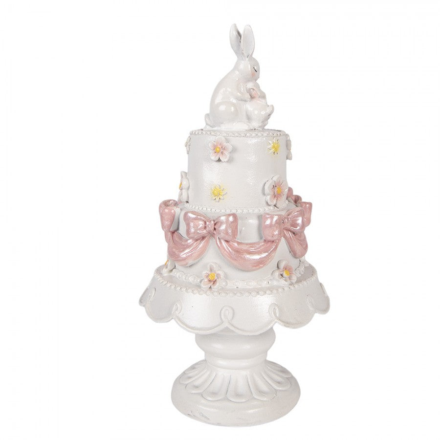 Decoratie taart met konijntjes 29cm - Clayre & Eef