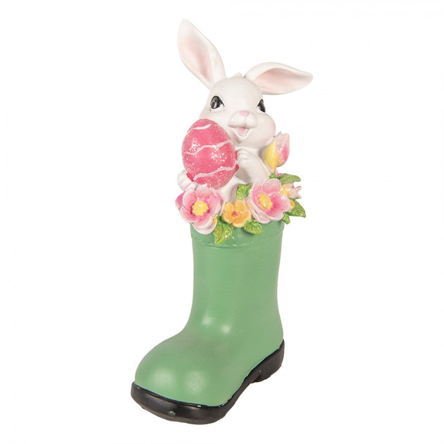 Decoratie konijn in laars 20cm- Clayre & Eef