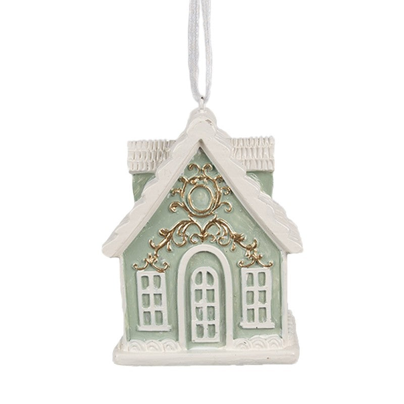 Kersthanger, Clayre&Eef, Huisje, Kerstdecoratie,