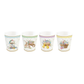 Bekers Porselein 4st 100ml - Spring Bloom