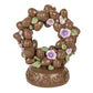 Decoratie chocolade ei krans 19cm - Clayre & Eef