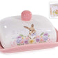Botervloot Konijn Roze - Floral Bunny