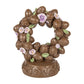Decoratie chocolade ei krans 19cm - Clayre & Eef