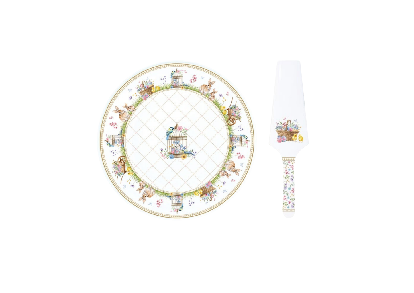 Taartset 32cm - Spring Bloom