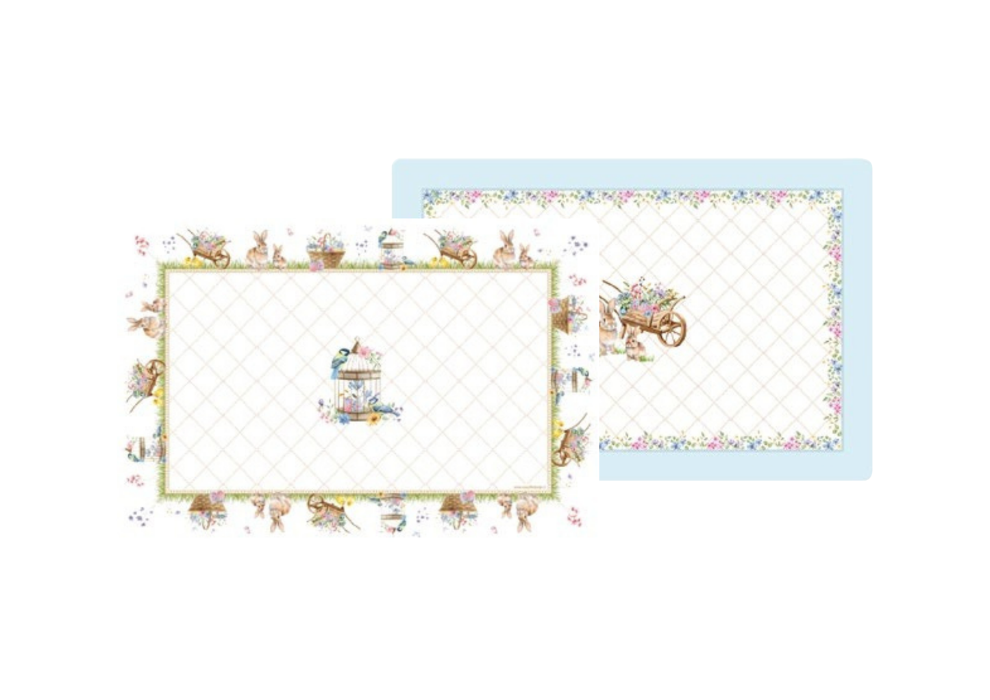 Dubbelzijdige Placemat 45X30cm - Spring Bloom