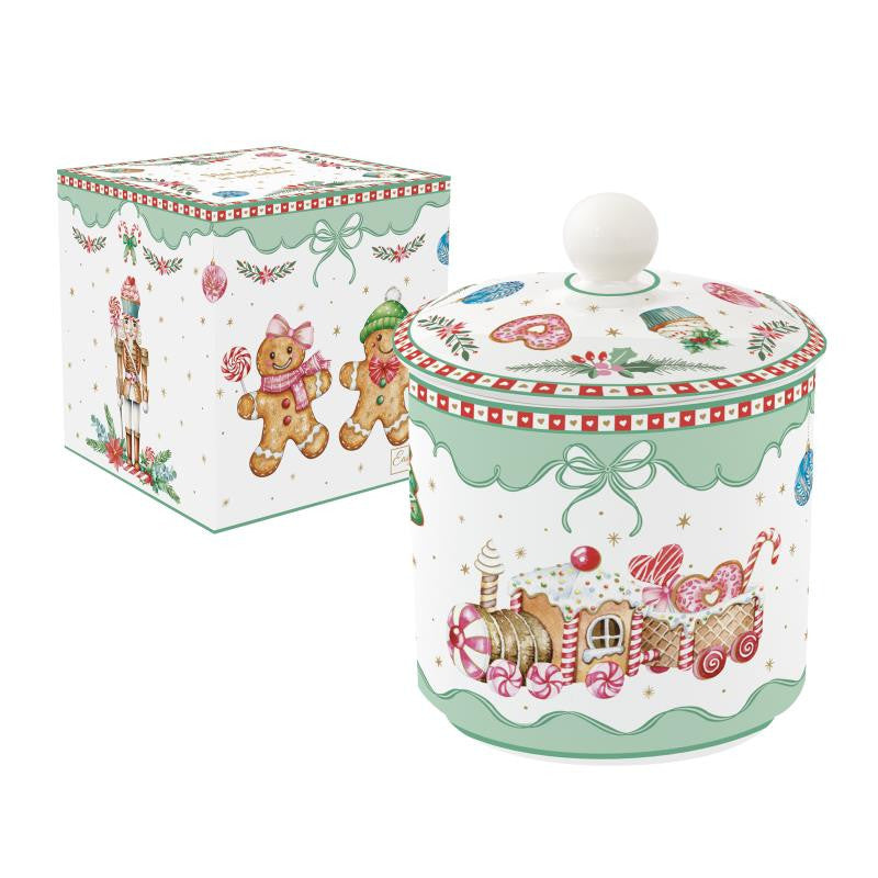 Voorraadpot 10,5x13cm - Sweet Christmas