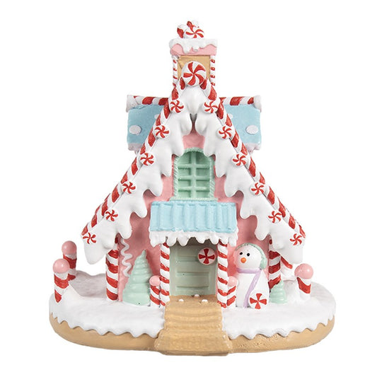 Gingerbread, huisje, Clayre&Eef, kerstdecoratie 