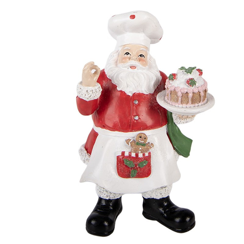 Decoratie kerstman taart - Clayre & Eef