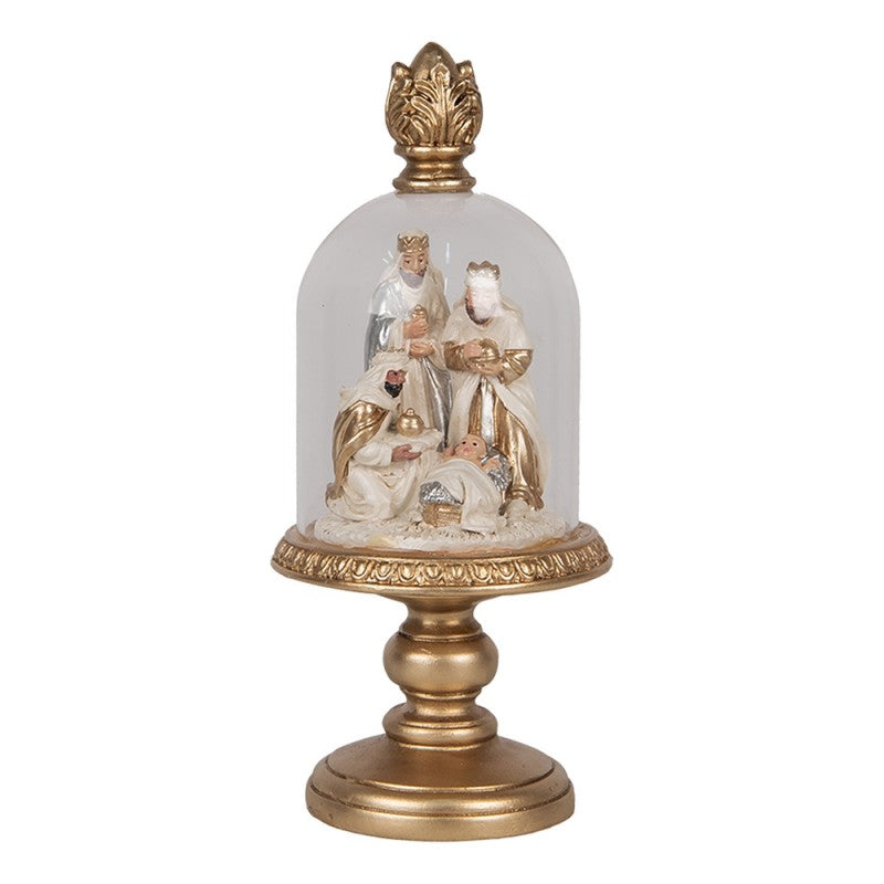 Decoratie stolp goud - Clayre & Eef
